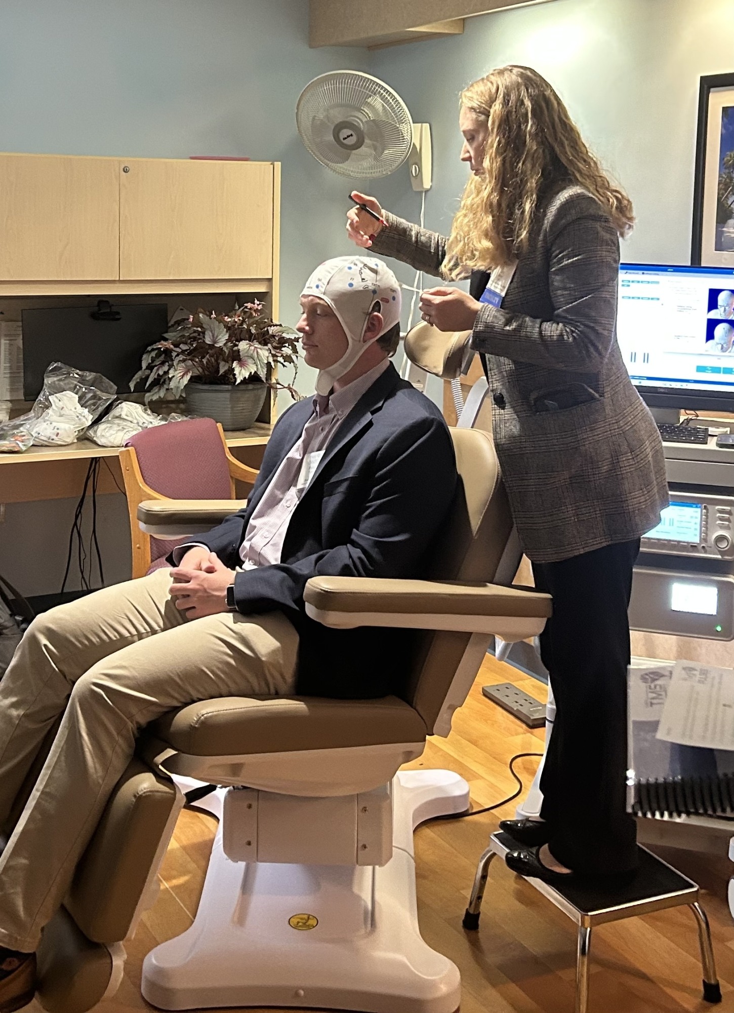 Brain Ultimate TMS being used for international training at Butler Hospital