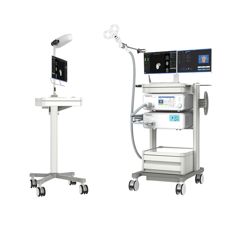 Brain Ultimate Neuronavigation — the device beside its optical tracking camera